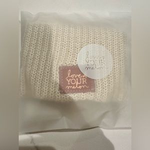 Love Your Melon Breast Cancer Limited Edition Beanie - White Speckled Rose Foil